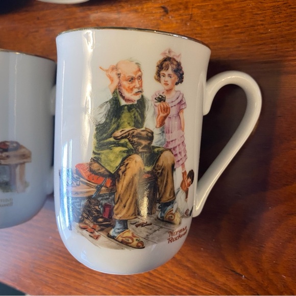 1982 Norman Rockwell Museum collectible mugs, set of 5 - Picture 6 of 10